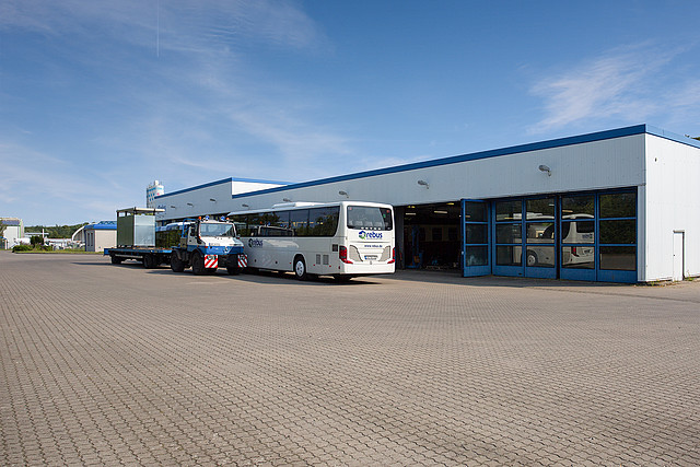 Betriebshof Bad Doberan Standorte der REBUS Regionalbus Rostock GmbH
