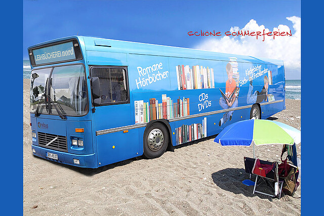 Unser Bücherbus geht jetzt in seine Sommerpause
