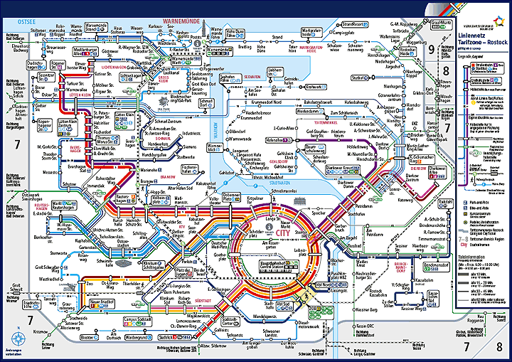 für die Buslinien in Rostock rebus Regionalbus Rostock